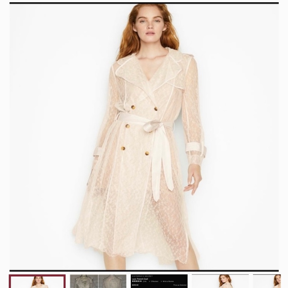 Beautiful Lace Trench-coat XS/S